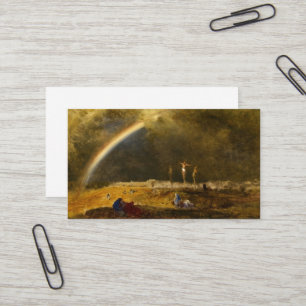 Carte De Visite Le triomphe au Calvaire, 1874 par George Inness