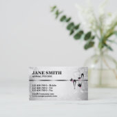 Carte De Visite Le trouveur psychique animal d'animal (Debout devant)