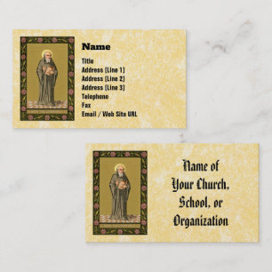Carte De Visite Le vénérable Bède prêchant (P 008)
