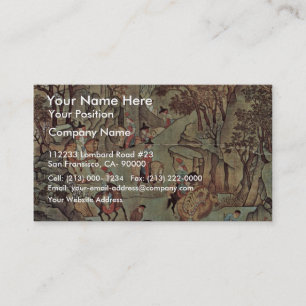 Carte De Visite Le voyage de l'empereur Ming Huang Shu ensuite par