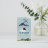 Carte De Visite Le voyageur de fantaisie (Debout devant)