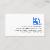 Carte De Visite Leaking Building Frame Leaking Faucet (Dos)