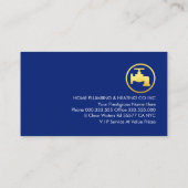 Carte De Visite Leaking Home Pipe Frame (Dos)