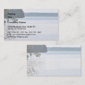 Carte De Visite L'eau de lac sur le vent (Devant / Derrière)