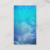 Carte De Visite L'eau et nuages (Dos)