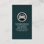 Carte De Visite L'Eau Verte Baisse Les Tablettes Bleues Lavage De  (Dos)