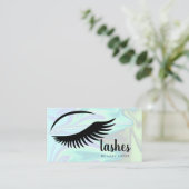 Carte De Visite Léchages holographiques modernes et élégants (Debout devant)