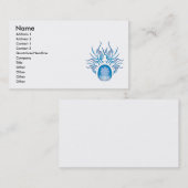 Carte De Visite L'économie vit crâne (Devant / Derrière)