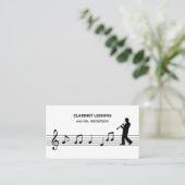 Carte De Visite Leçons Clarinet (Debout devant)