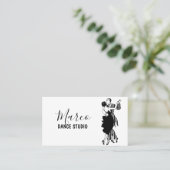 Carte De Visite Leçons Dance Studio (Debout devant)