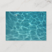 Carte De Visite Leçons de bain (Dos)