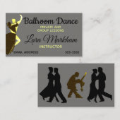 Carte De Visite Leçons de danse (Devant / Derrière)