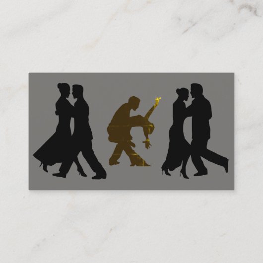 Carte De Visite Leçons de danse (Dos)