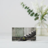 Carte De Visite Leçons de flute Instrument Music Instructeur Busin (Debout devant)