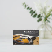 Carte De Visite Leçons de guitare basse et 🎸 d'instructeurs de (Debout devant)
