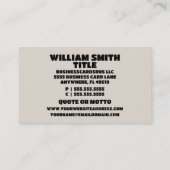 Carte De Visite Leçons de piano moderne avec papillons (Dos)