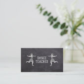 Carte De Visite Leçons de professeur de danse Cours d'instructeur  (Debout devant)