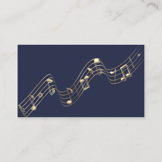 Carte De Visite Leçons de voix (Dos)