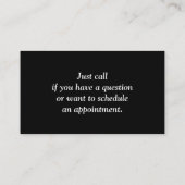 Carte De Visite Leçons simples de base de guitare (Dos)