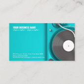 Carte De Visite lecteur de musique (Dos)