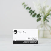 Carte De Visite Lecteur de points noirs professionnel (Debout devant)