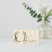 Carte De Visite Lecteur de Tarot Beige Ex Lover (Debout devant)