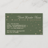 Carte De Visite Lecteur de Tarot Beige Ex Lover (Dos)