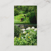 Carte De Visite Lecture dans le jardin (Dos)