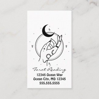 Carte De Visite Lecture de Tarot