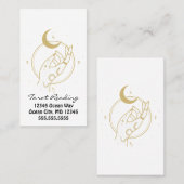 Carte De Visite Lecture de Tarot (Devant / Derrière)