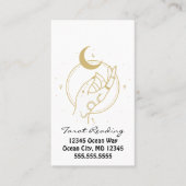 Carte De Visite Lecture de Tarot (Devant)