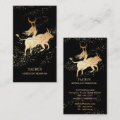 Carte De Visite *~* Lectures d'astrologie Zodiaque TAURUS Moon Bul (Devant / Derrière)