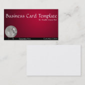 Carte De Visite Lectures Psychiques Crystal Ball (Devant / Derrière)