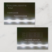 CARTE DE VISITE LED (Devant / Derrière)