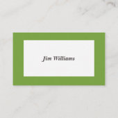 Carte De Visite Led Green Sod (Dos)