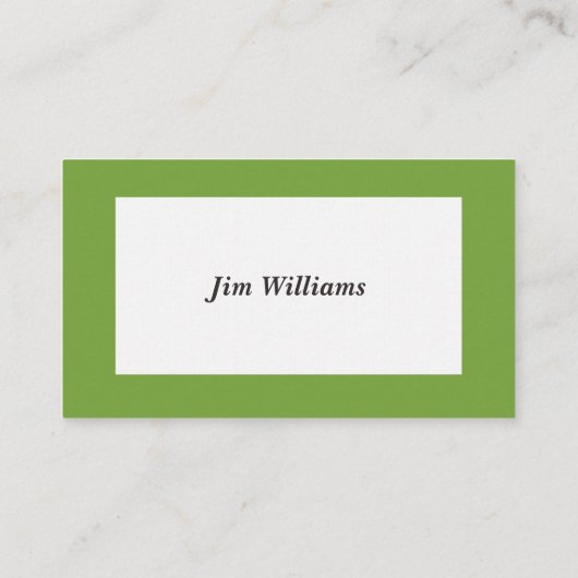 Carte De Visite Led Green Sod (Dos)