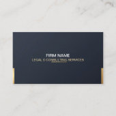 Carte De Visite Legal Consulting Business Card (Devant)