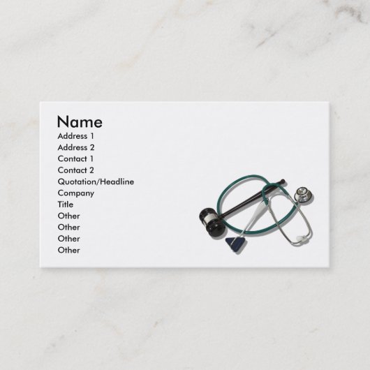 Carte De Visite LegalMedicalSupport073110, nom, l'adresse 1, (Devant)