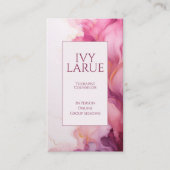 carte de visite légendaire du thérapeute du marbre (Devant)