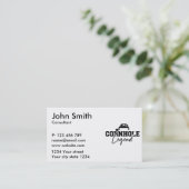 Carte De Visite Légende de Cornhole (Debout devant)