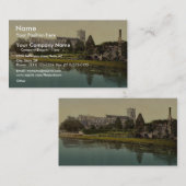 Carte De Visite L'église de prieuré, Christchurch, Angleterre P (Devant / Derrière)