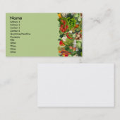 Carte De Visite Légume (Devant / Derrière)