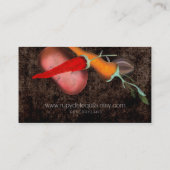 Carte De Visite Légumes (Dos)