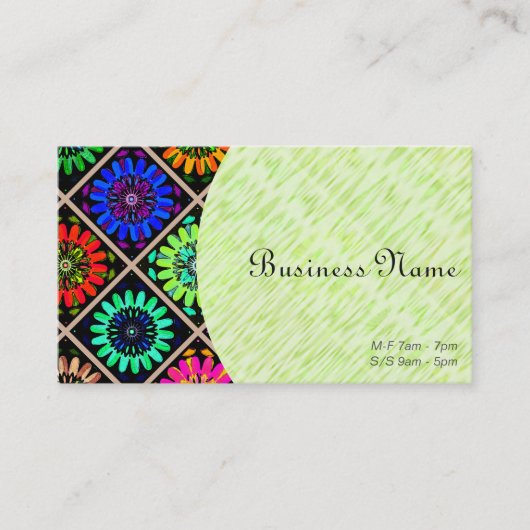 Carte De Visite L'élément chauffant de couleur d'U-sélection de (Devant)