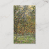 Carte De Visite Lemon Grove à Bordighera par Claude Monet (Dos)