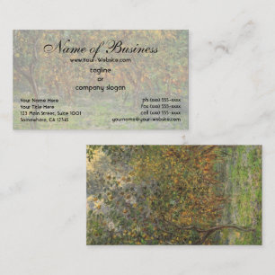 Carte De Visite Lemon Grove à Bordighera par Claude Monet