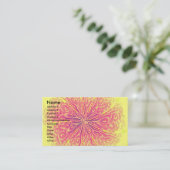 Carte De Visite Lémonade rose 2 (Debout devant)