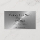 Carte De Visite Lentières de caméra (Dos)