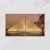 Carte De Visite Lentille de caméra - Montrez votre meilleur travai (Dos)