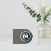 Carte De Visite Lentilles de caméra reflex pour photographes Vidéo (Debout devant)